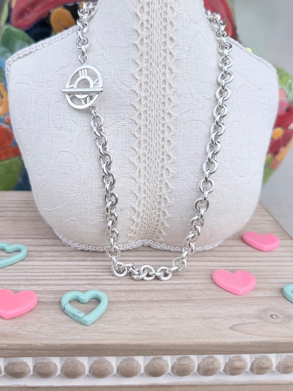 Tiffany & Co.  Atlas Chain Necklace in Silver, 16 inches